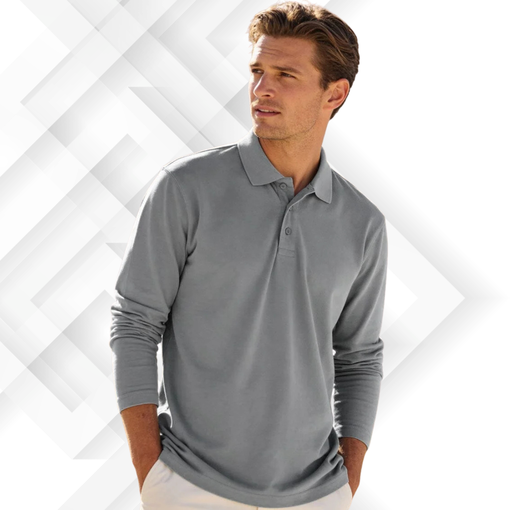 Custom Long Sleeve Polo
